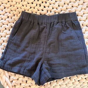 Madewell High-Waist Cotton Shorts